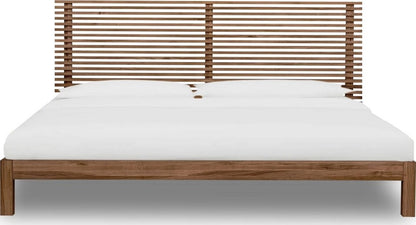 Modus Furniture - Tanner Full-size Solid Ash Platform Bed in Roux - QPUAH4 view 2