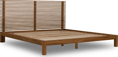 Modus Furniture - Tanner Full-size Solid Ash Platform Bed in Roux - QPUAH4 view 4