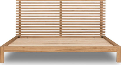Modus Furniture - Tanner King-size Solid Ash Platform Bed in Flaxen - QPUDH7 view 5