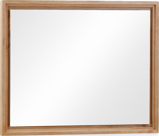 Modus Furniture - Tanner Wall or Dresser Mirror in Flaxen - QPUD83 view 1