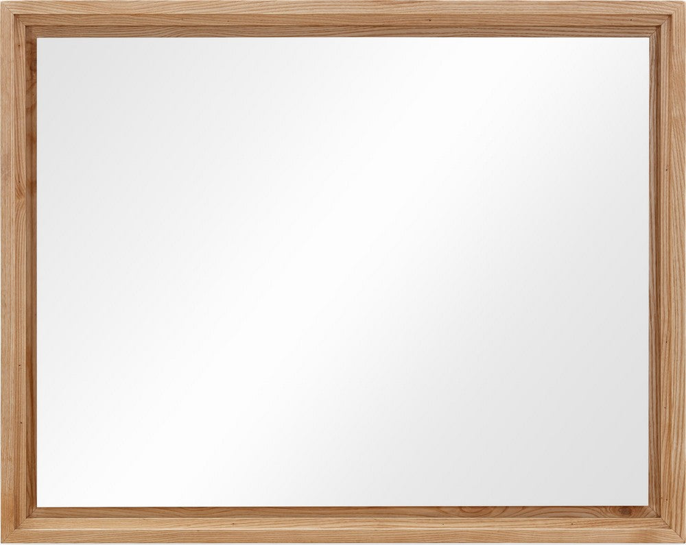 Modus Furniture - Tanner Wall or Dresser Mirror in Flaxen - QPUD83 view 2