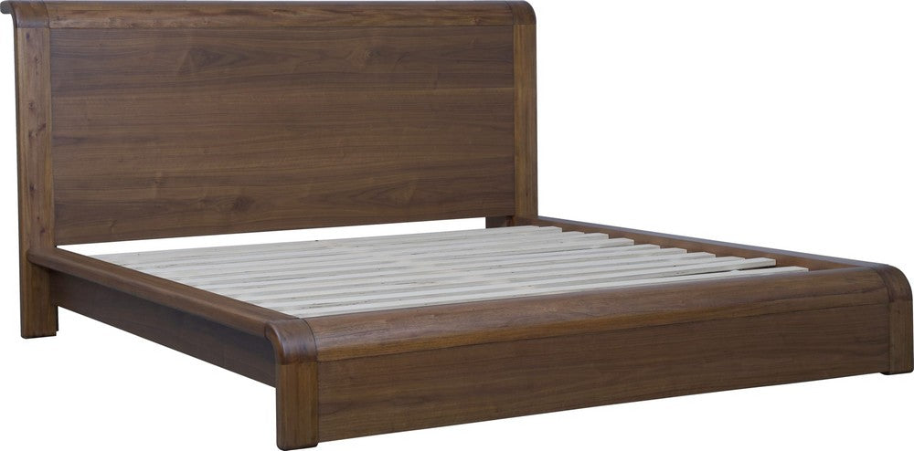 Modus Furniture - Totes California King-size Platform Bed in English Walnut - RXVKH6 view 3
