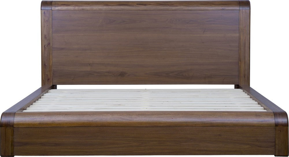 Modus Furniture - Totes King-size Platform Bed in English Walnut - RXVKH7 view 4