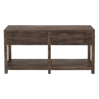 Modus Furniture - Townsend Solid Wood Console Table in Java - 8T0623 veiw 5