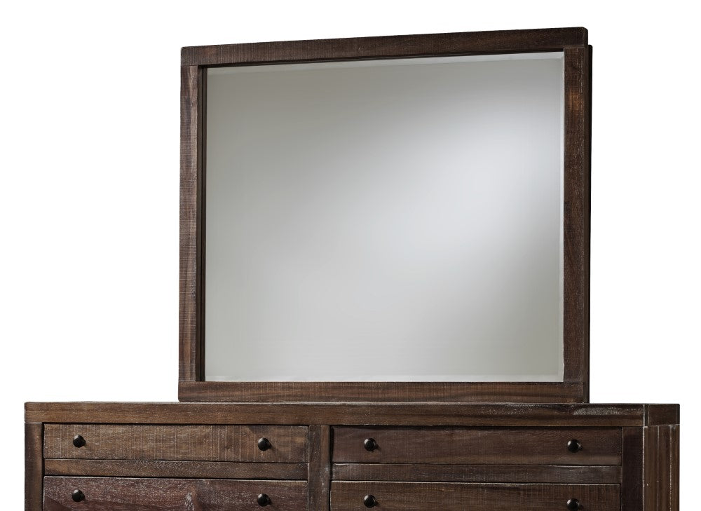 Modus Furniture - Townsend Solid Wood Mirror in Java - 8T0683 veiw 1