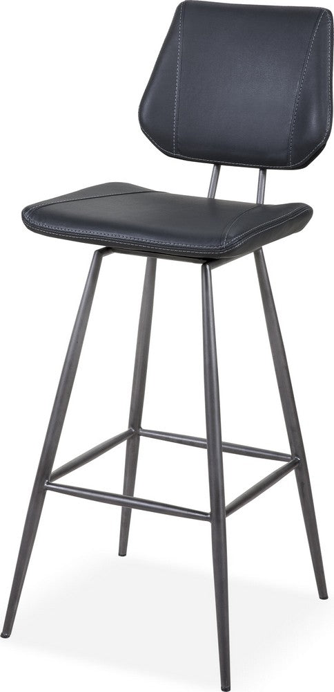 Modus Furniture - Vinson Modern Swivel Bar Stool in Cobalt - 9LE868V_1 view 1