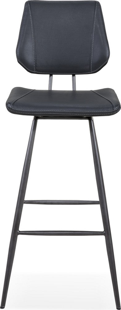 Modus Furniture - Vinson Modern Swivel Bar Stool in Cobalt - 9LE868V_1 view 2