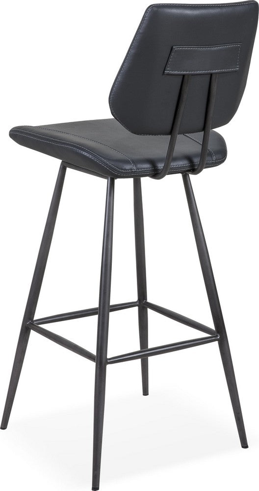 Modus Furniture - Vinson Modern Swivel Bar Stool in Cobalt Set of 2 - 9LE868V_2 view 3