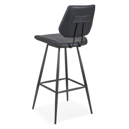 Modus Furniture - Vinson Modern Swivel Bar Stool in Cobalt (Set of 2) - 9LE868V veiw 4