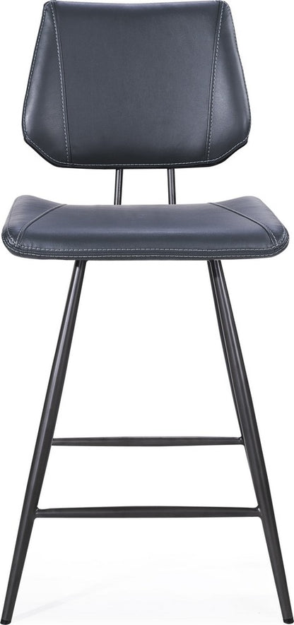 Modus Furniture - Vinson Modern Swivel Counter Stool in Cobalt Set of 2 - 9LE870V_2 view 2