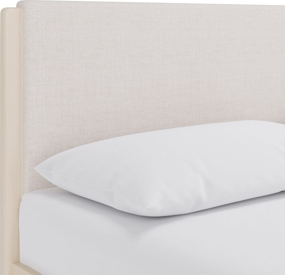 Modus Furniture - Wallen Uph Full Bed - Wht Snd - TDXXH4 view 4