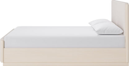 Modus Furniture - Wallen Uph Qn Bed - White Sand - TDXXH5 view 3