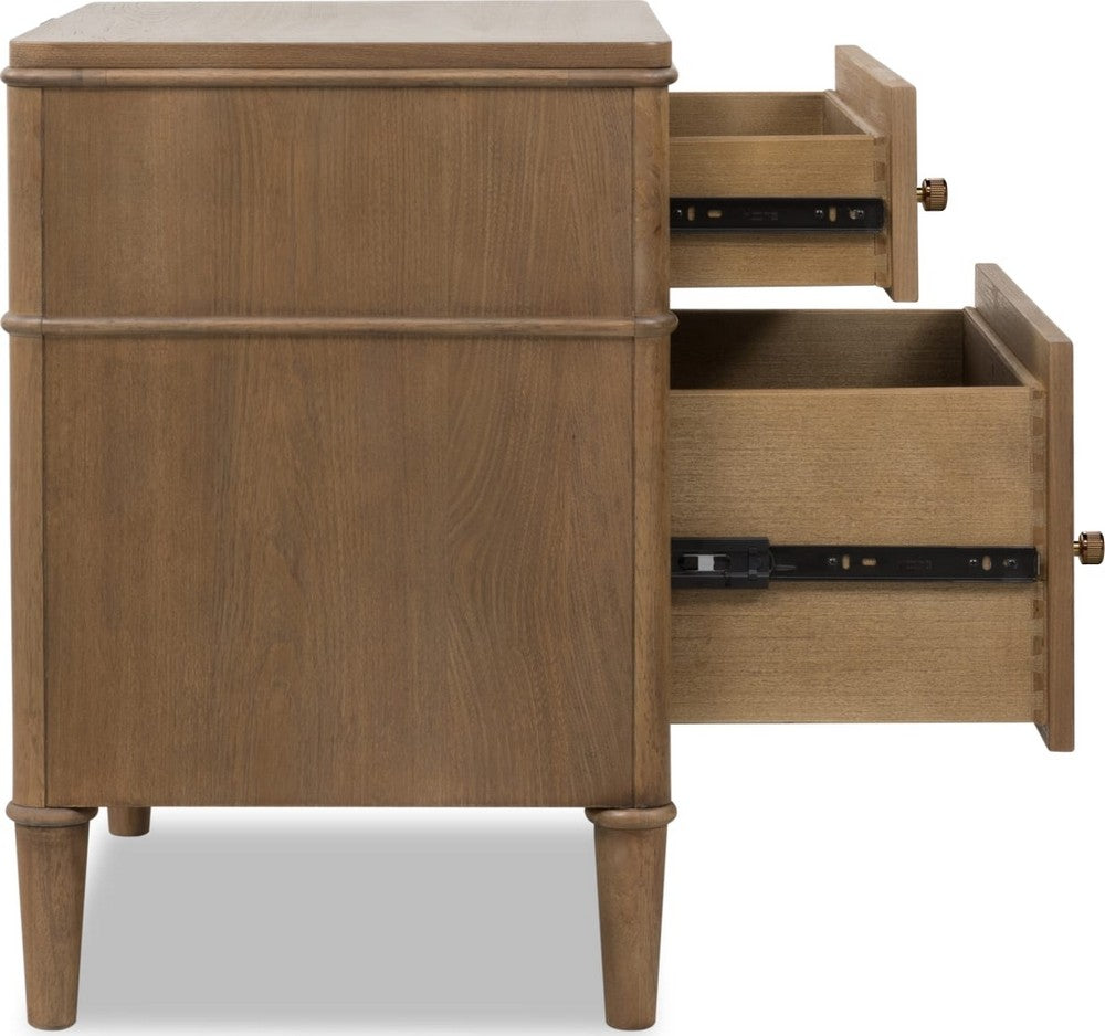 Modus Furniture - Whitmore 2 Drw NS w/CM - Clstn - XH2C81B view 4