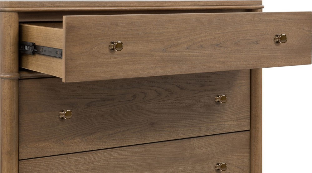 Modus Furniture - Whitmore 5 Drw Chest - Clystn - XH2C84 view 6
