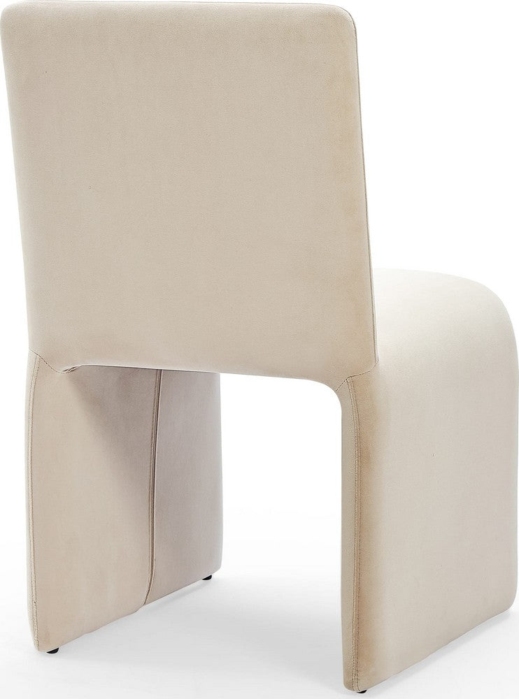 Modus Furniture - Winston Fully Upholstered Side chair in Sand Velvet Set of 2 - FMBF64A_2 view 4