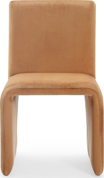 Modus Furniture - Winston Fully Upholstered Side chair in Whiskey Velvet Set of 2 - FMBF64B_2 view 2