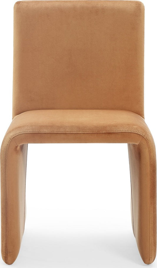 Modus Furniture - Winston Fully Upholstered Side chair in Whiskey Velvet Set of 2 - FMBF64B_2 view 2