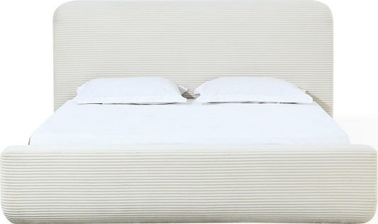 Modus Furniture - Wisteria Full-size Upholstered Platform Bed in Frosty Corduroy - RYVMH4 view 2