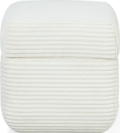 Modus Furniture - Wisteria Upholstered Storage Ottoman in Frosty Corduroy - RYVM88 view 2