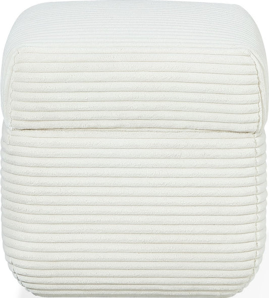 Modus Furniture - Wisteria Upholstered Storage Ottoman in Frosty Corduroy - RYVM88 view 2