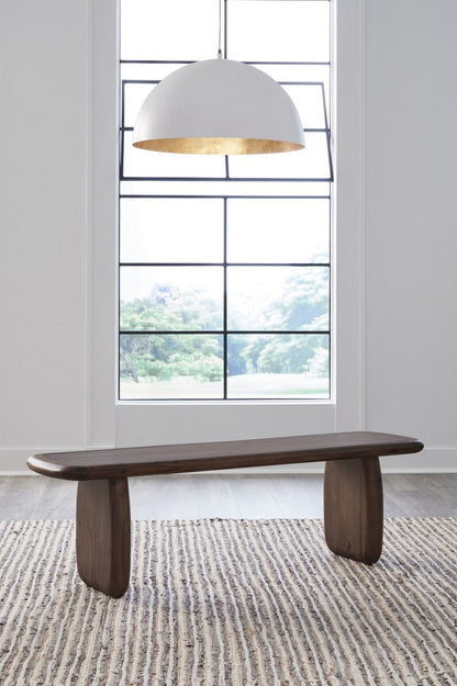 Modus Furniture - Xolani Acacia Wood Bench in Impala - TTXU65 view 8