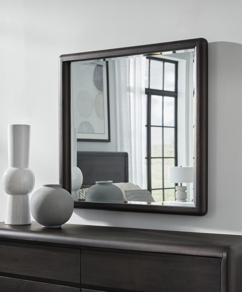 Modus Furniture - Xolani Beveled Glass Wall or Dresser Mirror in Jaguar - TTXT83 view 4