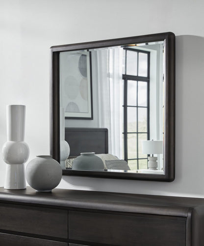 Modus Furniture - Xolani Beveled Glass Wall or Dresser Mirror in Jaguar - TTXT83 view 4