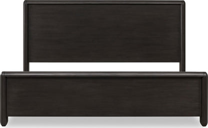 Modus Furniture - Xolani California King-Size Acacia Wood Platform Bed in Jaguar - TTXTH6 view 5