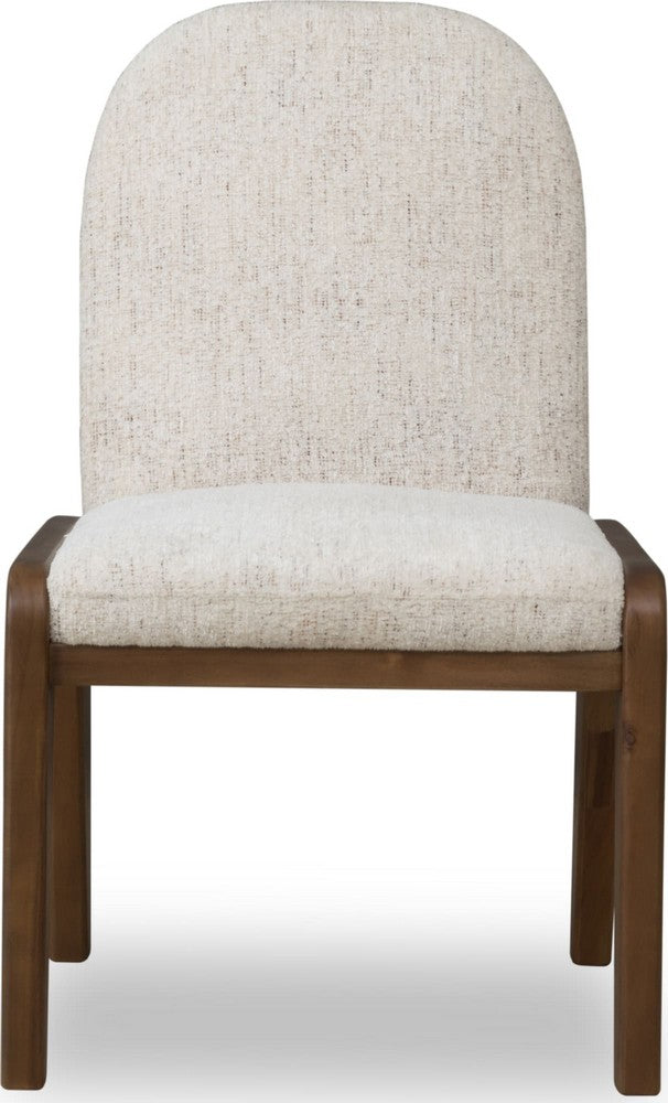 Modus Furniture - Xolani Chenille Upholstered Dining Chair in Chinchilla and Impala Set of 2 - TTXU63_2 view 2