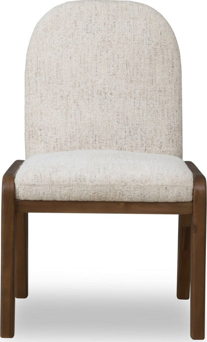 Modus Furniture - Xolani Chenille Upholstered Dining Chair in Chinchilla and Impala Set of 2 - TTXU63_2 view 2