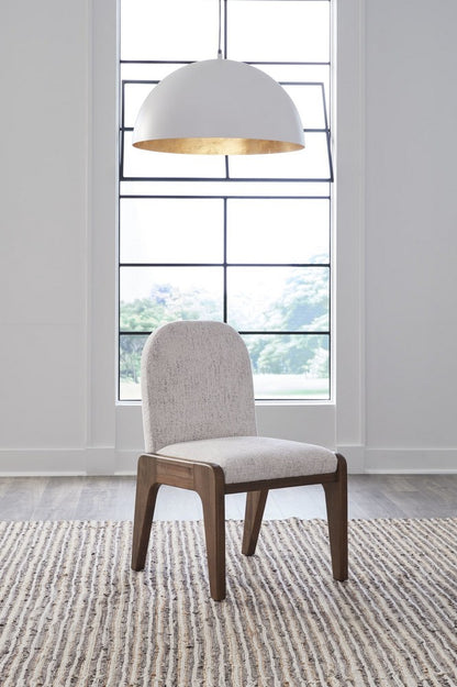 Modus Furniture - Xolani Chenille Upholstered Dining Chair in Chinchilla and Impala Set of 2 - TTXU63_2 view 7