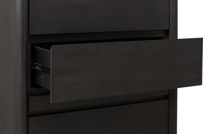 Modus Furniture - Xolani Five Drawer Acacia Wood Chest with Jewelry Tray in Jaguar - TTXT84 view 5