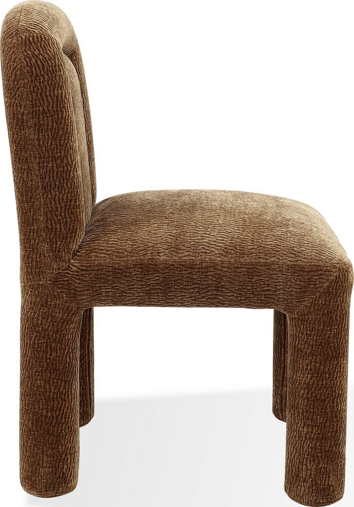 Modus Furniture - Xolani Fully Upholstered Dining Chair in Amber Sand Chenille Set of 2 - VK5063_2 view 3