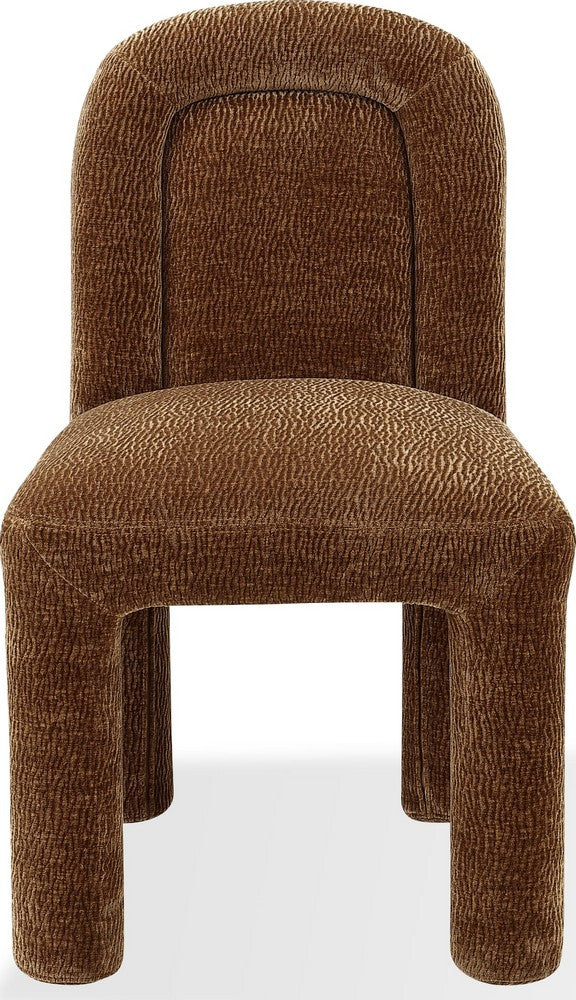 Modus Furniture - Xolani Fully Upholstered Dining Chair in Amber Sand Chenille - VK5063_1 view 2