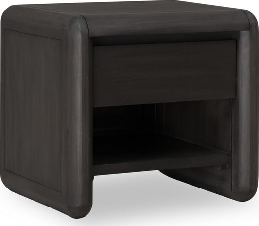 Modus Furniture - Xolani One Drawer Acacia Wood Nightstand in Jaguar - TTXT81 view 1