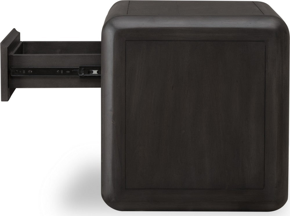 Modus Furniture - Xolani One Drawer Acacia Wood Nightstand in Jaguar - TTXT81 view 3