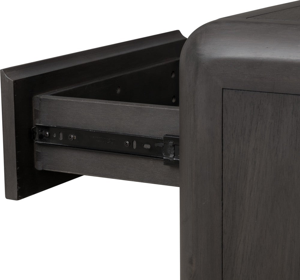 Modus Furniture - Xolani One Drawer Acacia Wood Nightstand in Jaguar - TTXT81 view 7