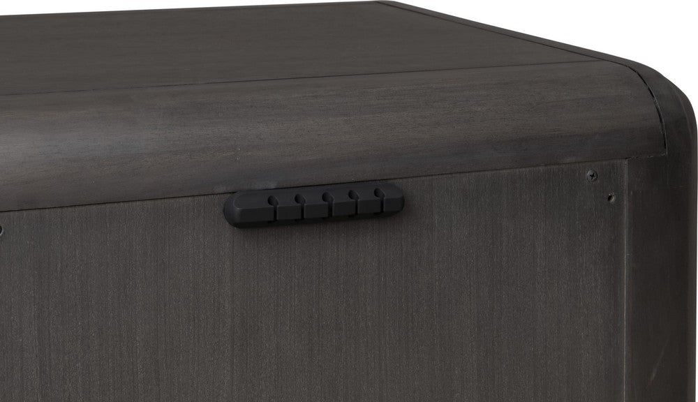 Modus Furniture - Xolani One Drawer Acacia Wood Nightstand in Jaguar - TTXT81 view 8