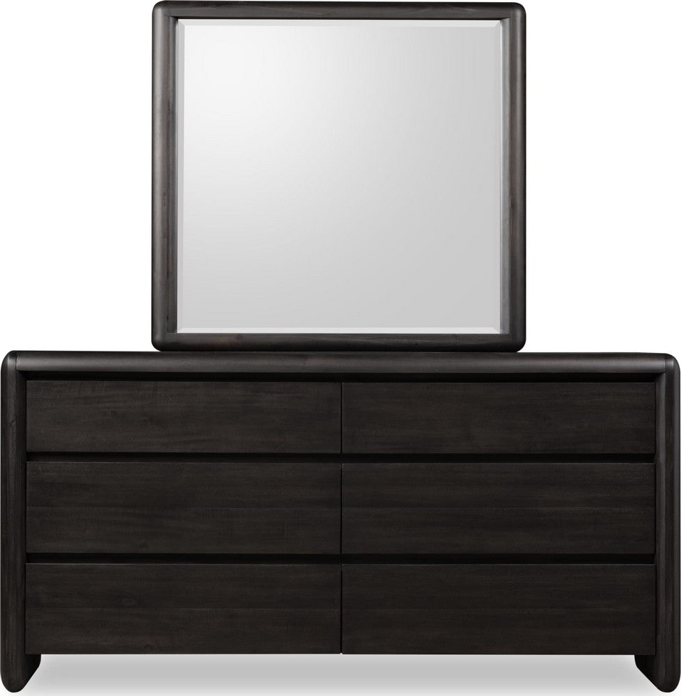 Modus Furniture - Xolani Six Drawer Acacia Wood Dresser in Jaguar - TTXT82 view 4