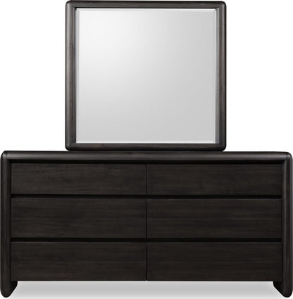 Modus Furniture - Xolani Six Drawer Acacia Wood Dresser in Jaguar - TTXT82 view 4