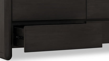Modus Furniture - Xolani Six Drawer Acacia Wood Dresser in Jaguar - TTXT82 view 5