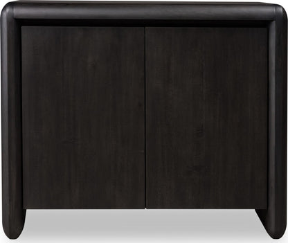 Modus Furniture - Xolani Two Door Acacia Wood Cabinet in Jaguar - TTXT85 view 2