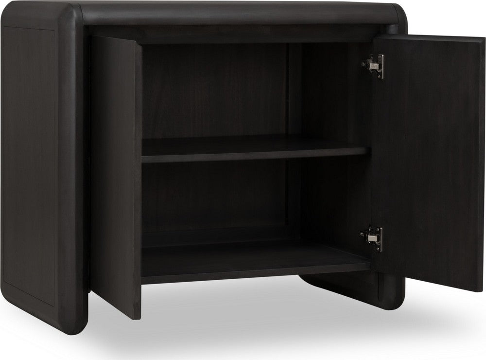 Modus Furniture - Xolani Two Door Acacia Wood Cabinet in Jaguar - TTXT85 view 4