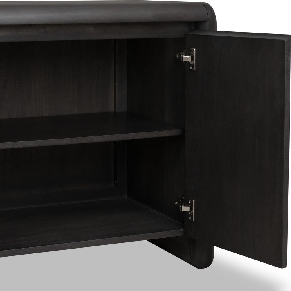 Modus Furniture - Xolani Two Door Acacia Wood Cabinet in Jaguar - TTXT85 view 5