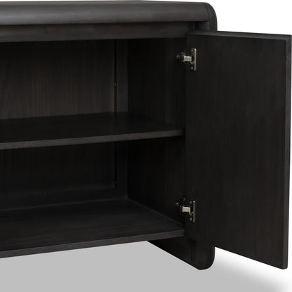 Modus Furniture - Xolani Two Door Acacia Wood Cabinet in Jaguar - TTXT85 view 5