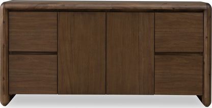 Modus Furniture - Xolani Two Door Four Drawer Acacia Wood Sideboard in Impala - TTXU78 view 2