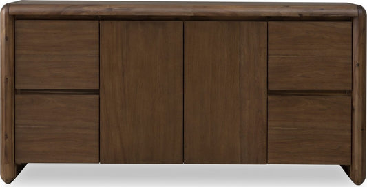 Modus Furniture - Xolani Two Door Four Drawer Acacia Wood Sideboard in Impala - TTXU78 view 2