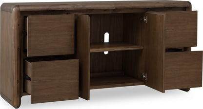 Modus Furniture - Xolani Two Door Four Drawer Acacia Wood Sideboard in Impala - TTXU78 view 3