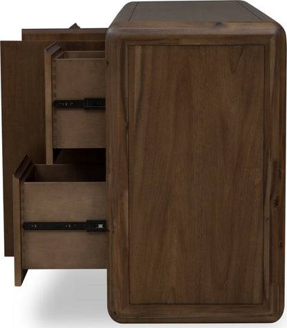 Modus Furniture - Xolani Two Door Four Drawer Acacia Wood Sideboard in Impala - TTXU78 view 4