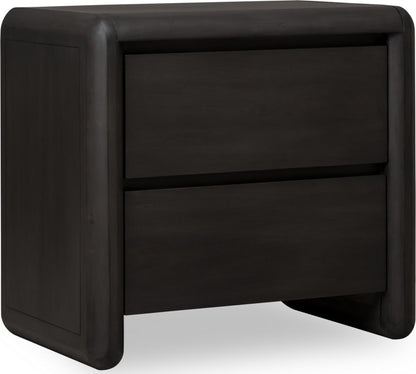 Modus Furniture - Xolani Two Drawer Acacia Wood Nightstand in Jaguar - TTXT81B view 1